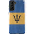 Barbados Flag Distressed Galaxy S21 Plus 5G Pro Case